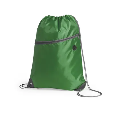Mochila de cuerdas poliéster Blades 210D con bolsillo personalizable