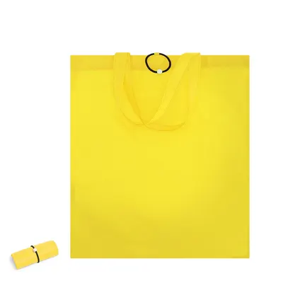 Bolsa plegable de poliéster Conel 190T con elástico personalizable