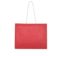 Bolsa de yute Hintol con fuelle y asas de algodón 70 cm de yute laminado/ algodón, detalle 3