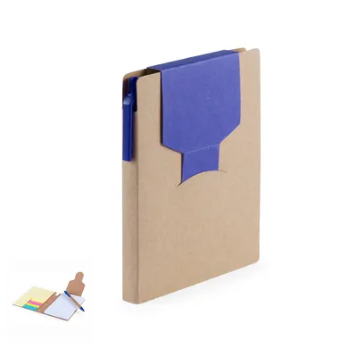 Bloc con notas adhesivas, 70 hojas y bolígrafo personalizable