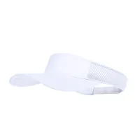 Visera de poliéster Gonnax con velcro de poliéster, vista frontal