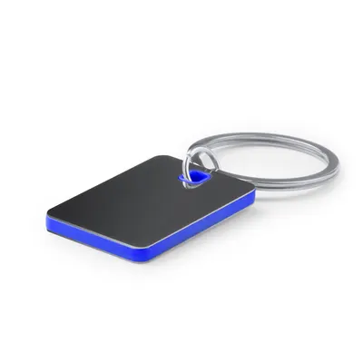 Llavero de acero inoxidable bicolor personalizable