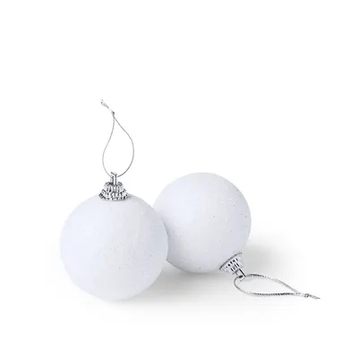 Set de 6 bolas de Navidad para colgar personalizable