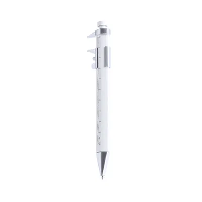 Bolígrafo Contal con regla integrada de 10 cm personalizable