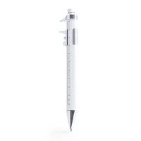 Bolígrafo Contal con regla integrada de 10 cm, vista frontal