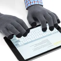Guantes táctiles de acrílico Tellar puntero en 5 dedos de acrílico, vista lateral