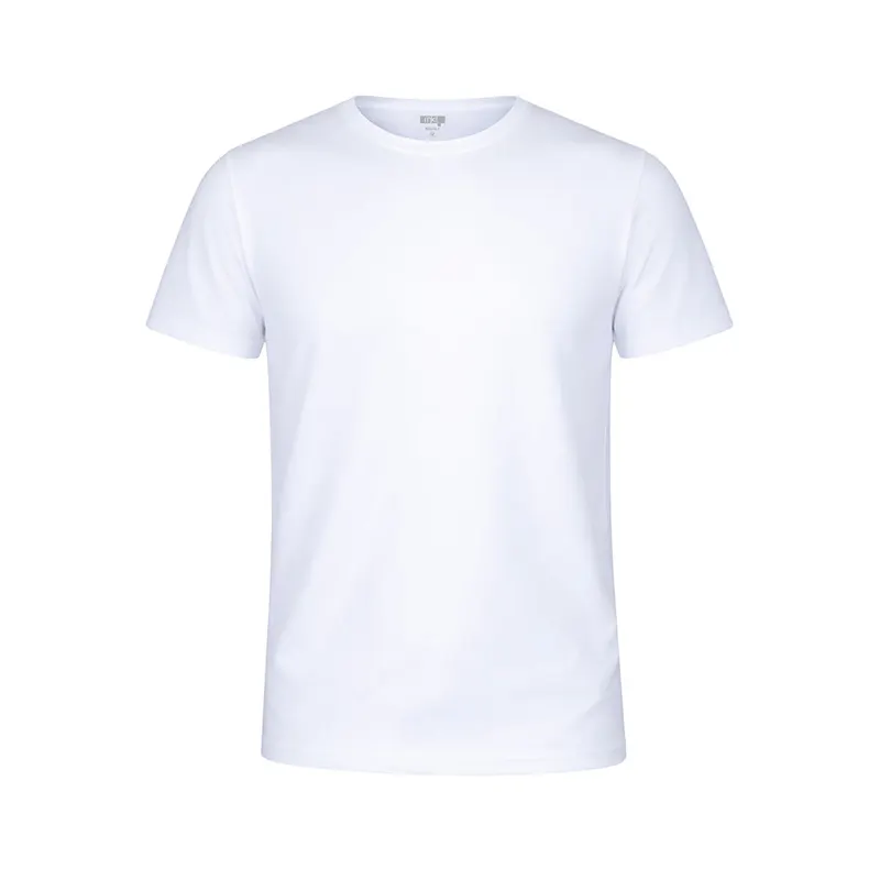Camiseta de poliéster Krusly 140 g tacto algodón sublimación niño en blanco de 100% poliéster 140 g/ m2, vista frontal