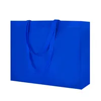 Bolsa non woven Karean 80 g fuelle asas largas 75 cm de non-Woven, vista lateral