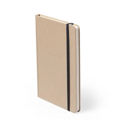 Libreta A5 de cartón reciclado Raimok 100 hojas personalizable