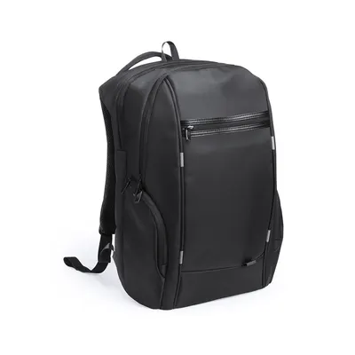 Mochila de nylon Zircan resistente al agua con salida USB personalizable