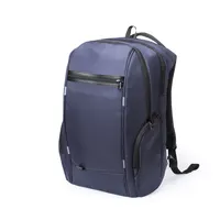 Mochila de nylon Zircan resistente al agua con salida USB de nylon, vista frontal