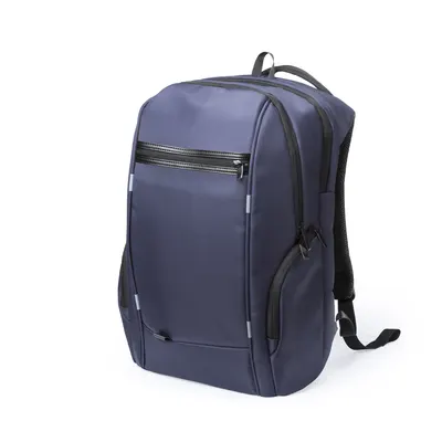 Mochila de nylon Zircan resistente al agua con salida USB personalizable