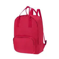 Mochila urbana de poliéster Soken 600D con bolsillo frontal de poliéster 600D, vista frontal