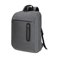 Mochila Nevium 600D rectangular portátil 15 pulgadas de poliéster 600D, vista frontal