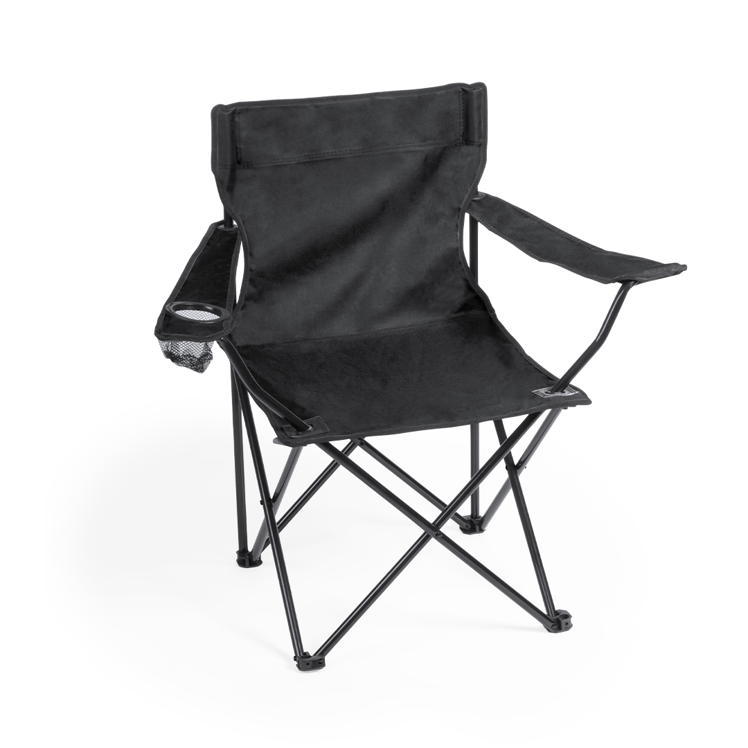 Silla plegable Bonsix en color negro