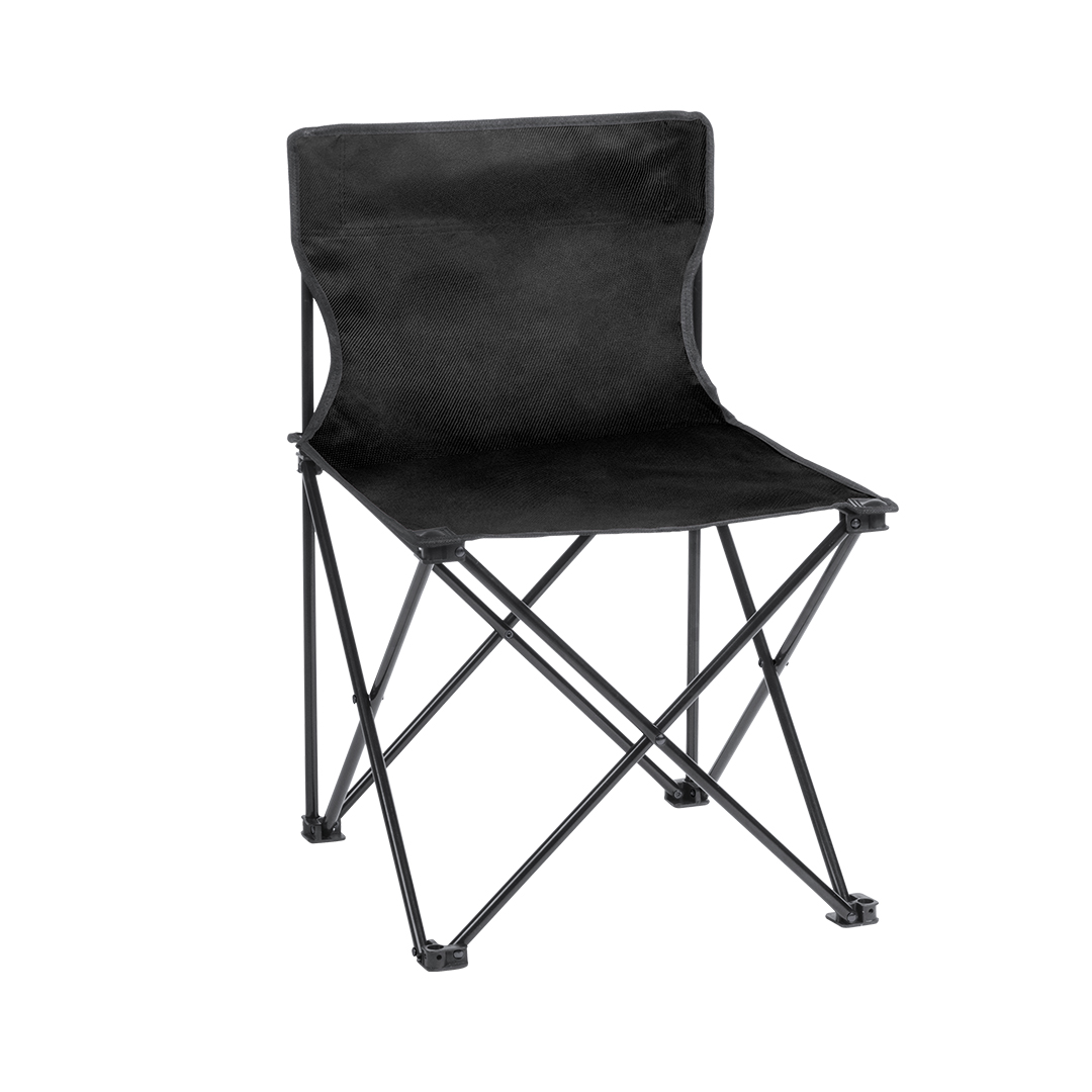 Silla plegable Flentul en color negro
