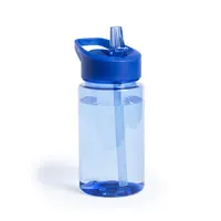 Bidón de tritán Deldye 440 ml con dosificador infantil de tritan, vista lateral