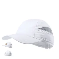 Gorra deportiva Laimbur 7 paneles microfibra de microfibra, vista frontal