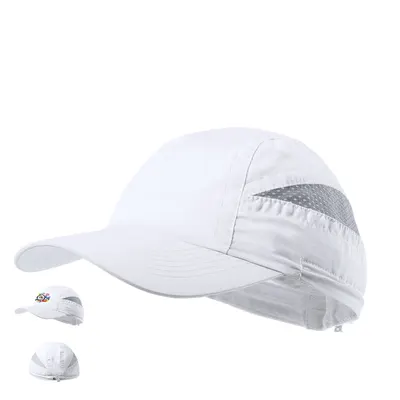 Gorra deportiva 7 paneles microfibra personalizable