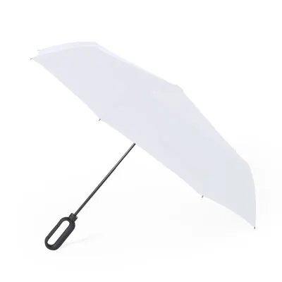 Paraguas plegable antiviento Ø Brosmon 100 cm mosquetón personalizable