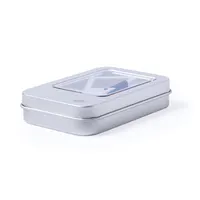 Memoria USB Drelan 8 GB metálica con mosquetón de metal, detalle 5