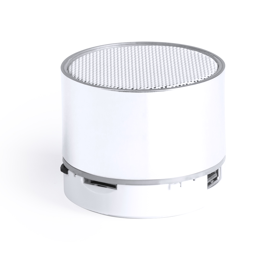 Compacto altavoz Viancos en color blanco