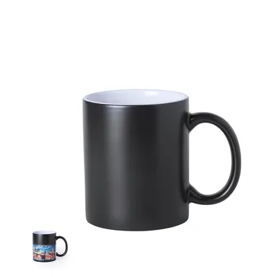 Taza de cerámica Bardot sublimable 350 ml bicolor personalizable