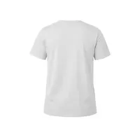 Camiseta de algodón Keya 130 g en blanco de 100% algodón ring spun, single jersey 130 g/, detalle 1