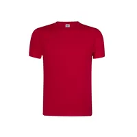 Camiseta de algodón Keya grueso 180 g de 100% algodón grueso ringspun, single jersey, vista lateral