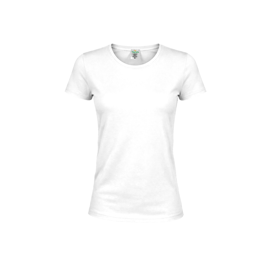 Camiseta Keya Wcs150 en color camiseta mujer bla.-keya-wcs150 bla