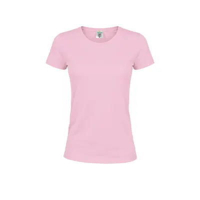 Camiseta de algodón Keya 150 g mujer en colores personalizable