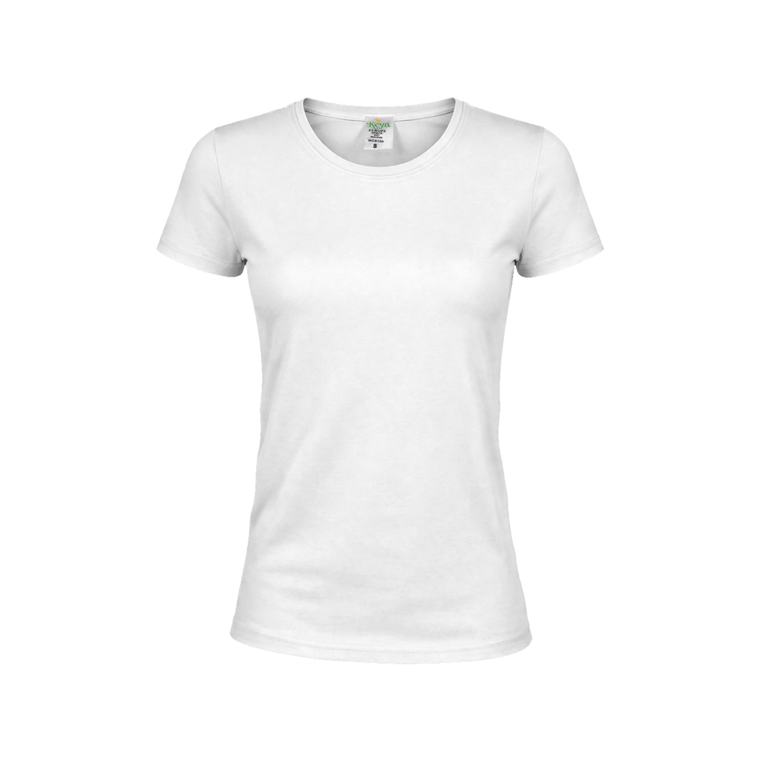 Camiseta Keya Wcs180 en color camiseta mujer bla.-keya-wcs180 bla