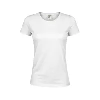 Camiseta de algodón Keya 180 g mujer de 100% algodón ring spun, single jersey 180 g/, vista lateral