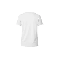 Camiseta de algodón Keya 150 g niño en blanco de 100% algodón ring spun, single jersey 150 g/, vista lateral