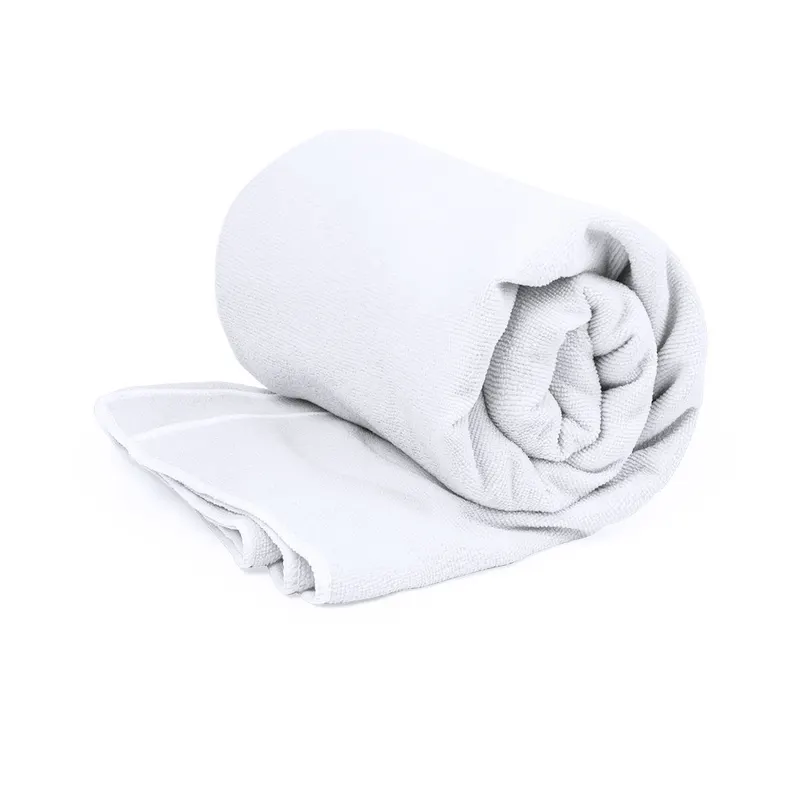 Toalla de microfibra Bayalax XXL 90 × 170 cm 310 g en blanco de microfibra 310 g/ m2, vista frontal