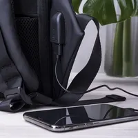 Mochila antirrobo Ranley con candado portátil 15 pulgadas de poliéster 900D, detalle 2