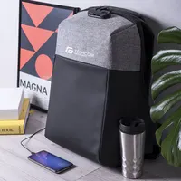 Mochila antirrobo Ranley con candado portátil 15 pulgadas de poliéster 900D, detalle 10