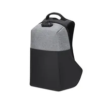 Mochila antirrobo Ranley con candado portátil 15 pulgadas de poliéster 900D, vista frontal