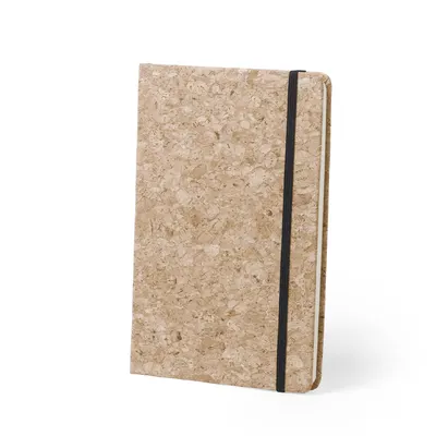 Libreta de corcho Hartil 80 hojas con marcapáginas personalizable