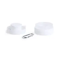 Vaso plegable Berty 220 ml con pastillero de PP, detalle 4