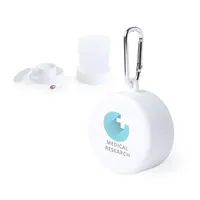 Vaso plegable Berty 220 ml con pastillero de PP, detalle 7