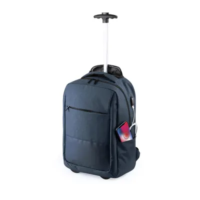 Mochila trolley portátil Haltrix 15 pulgadas 300D personalizable