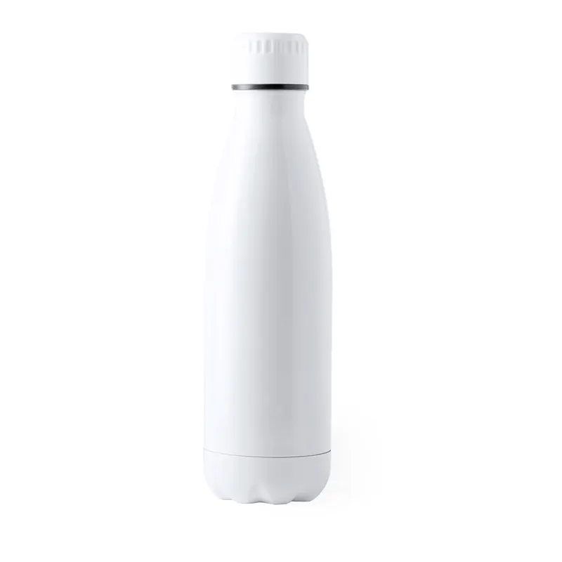 Bidón de acero Rextan inox 790 ml en blanco de acero inox, vista frontal