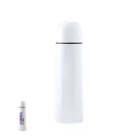 Termo de acero Cleikon 500 ml para sublimación de acero inox, vista frontal