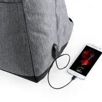 Mochila antirrobo Vectom 300D para portátil y tablet de poliéster 300D, detalle 6