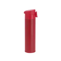 Termo de acero Poltax 330 ml apertura con botón de acero inox, detalle 2