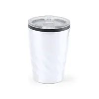 Vaso térmico de acero Ripon 350 ml biselado de acero inox/ interior PP, detalle 1