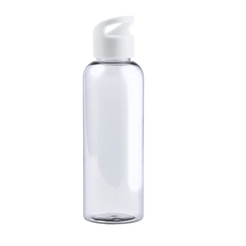 Bidón de tritán Pruler 530 ml sin BPA en blanco de tritan, vista frontal