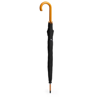 Paraguas de RPET Bonaf automático Ø 105 cm mango madera personalizable