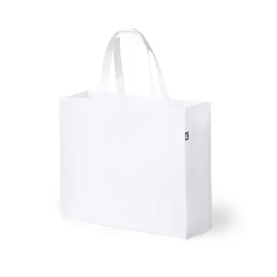 Bolsa de RPET Kaiso laminado 105 g mate con fuelle personalizable